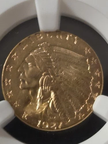 1927 $2.50 Indian Quarter Eagle Gold Coin NGC MS 61 Philadelphia