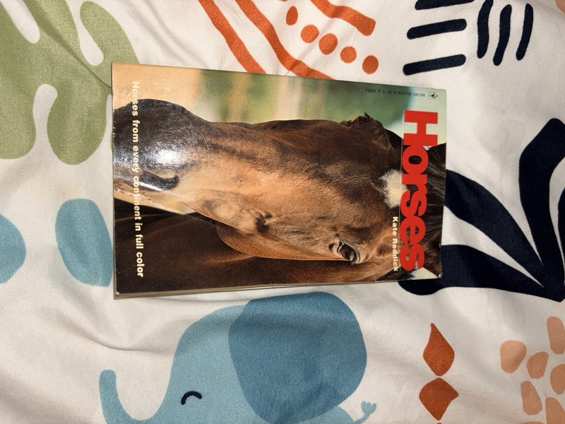 Kate Reddick Ballantine Books 1976 Horses Full Color Breed Guide Book