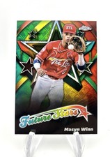 2025 Topps Chrome Baseball Logofractor Future Stars Masyn Winn
