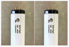 2-PK 18" F15T12/W 15W 3450K T12 FLUORESCENT Tube LIGHT BULB White NEW 259796