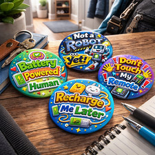 Spinal Cord Stimulator Badge | Hidden Disability Awareness | Neurostimulator Pin