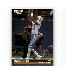 1995 Classic Pro Line Haywood Jeffires #180 Houston Oilers