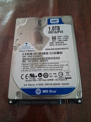 Western Digital Blue 1TB,Intern,5400RPM