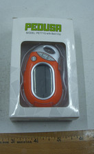 PEDUSA Pedometer PE771G with Belt Clip, 3D Sensor, Step Count New In Package