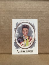2017 LAURIE HERNANDEZ TOPPS ALLEN AND GINTER #274 BASE CARD OLYMPICS USA