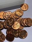 35 Coin Lot 1955-S Lincoln Wheat Cents BU Red Uncirculated Pennies