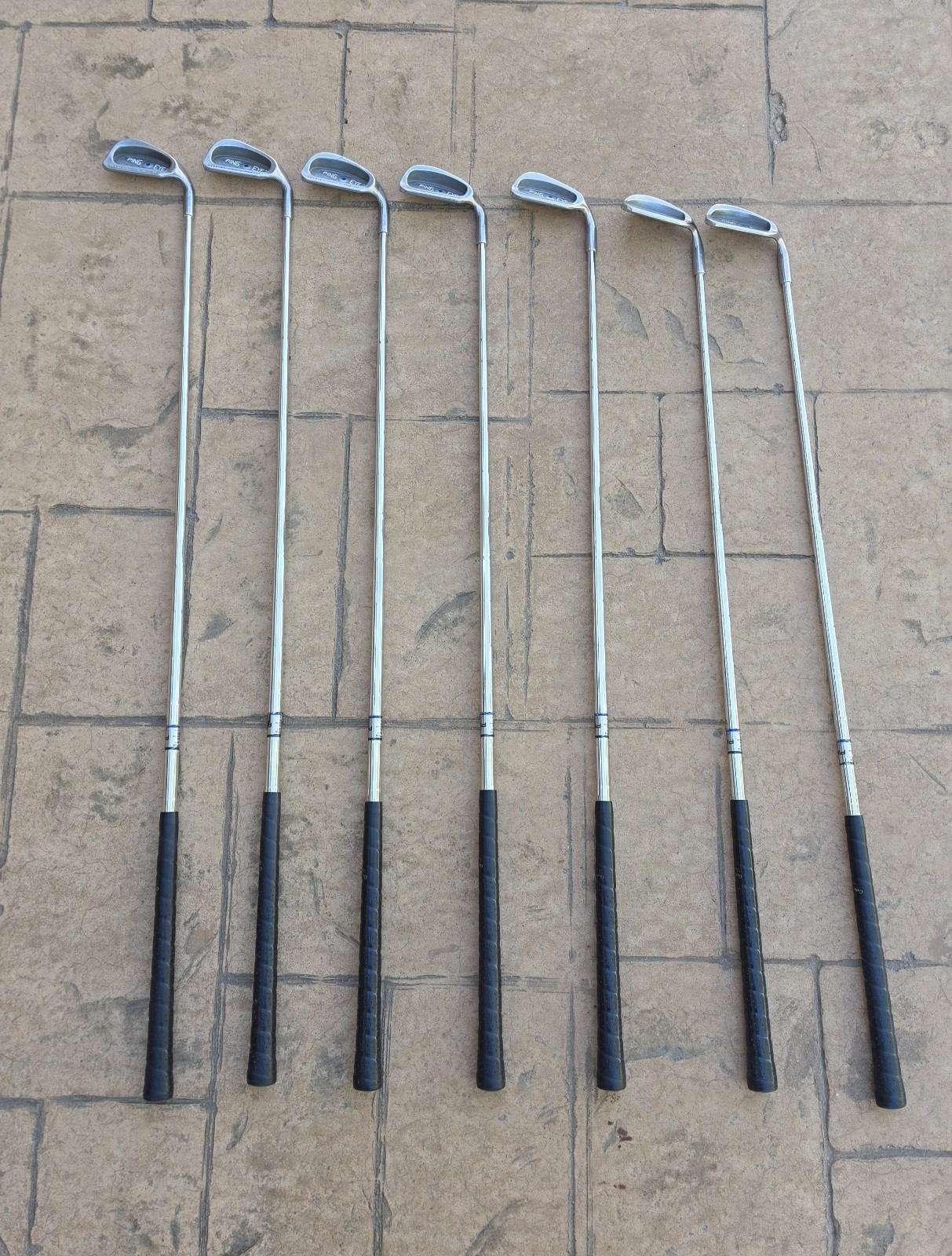 Ping Eye 2 Iron Set 4-W SW Steel Stiff Right Blue Dot