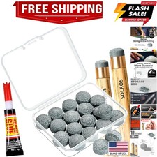 Billiard Pool Cue Tips - Pool Cue Stick Tips Replacement Repair Kit Billiard ...