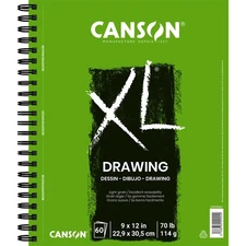 XL Series Drawing Pad, Side Wire Bound, 9x12 inches, 60 Sheets - Artist Paper...