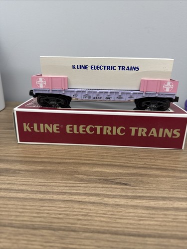 K-Line - O Gauge - Santa Fe Classic Flat Car K-6647A in Original Box