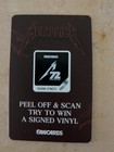 METALLICA M72 Fan Card Brisbane 2025 UNPEELED UNSCANNED Teniele Sadd Artist — photo 2