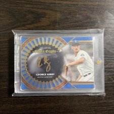 2023 Topps Five Star - Golden Graphs George Kirby #GG-GK Blue /20 (AU)
