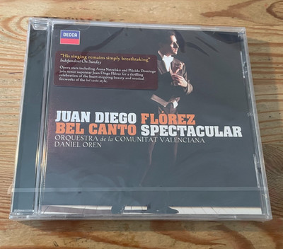 CD Klassik Juan Diego Florez   Bel Canto Spectacular (9 Song) UNIV DECCA jc OVP