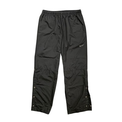 Nike Rain Pants Mens L Large Black Golf Storm Fit Wind Waterproof