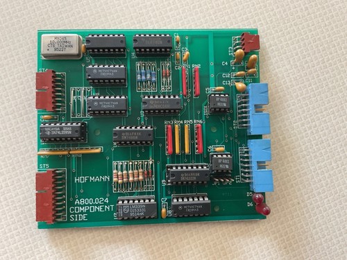 HOFMANN - A800.024 CIRCUIT BOARD. IN USED CONDITION.