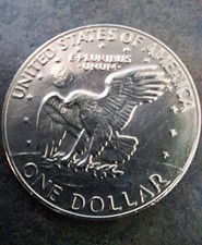 1978 Dwight D. Eisenhower US $1 One Dollar Coin, Lovely Condition