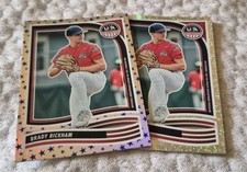 2023 Panini USA Baseball Stars & Stripes  Blue Stars Holo #144 Brady Bickham +1 