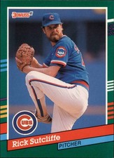 Rick Sutcliffe 462 base 1991 Donruss NM