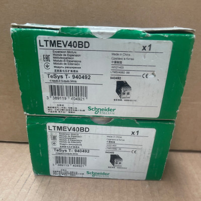 Schneider Electric   LTMEV40BD   TeSys T Extension Module, 4 Logic Inputs, 24 V