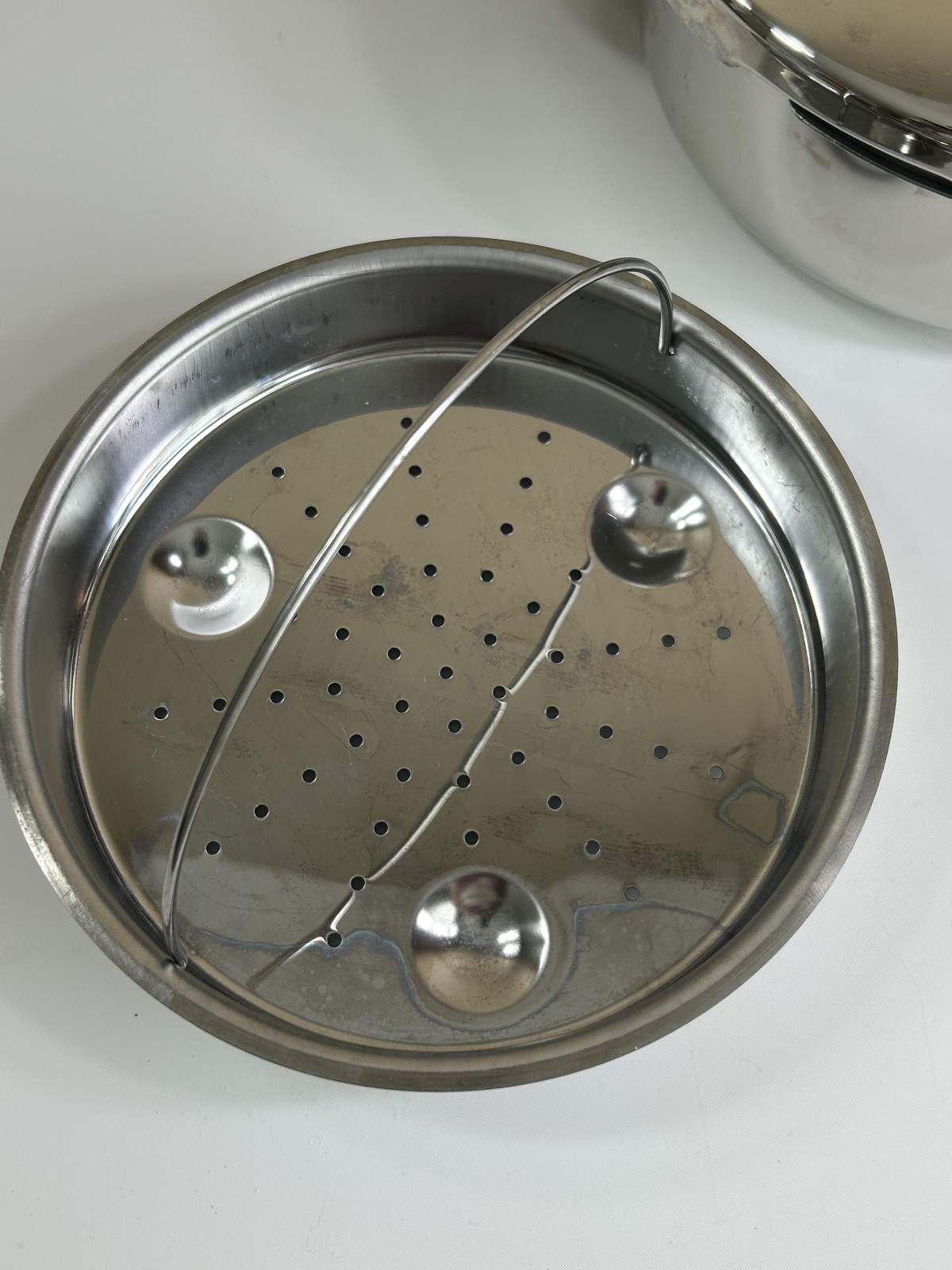 Vintage Fagor Multirapid 3 Liter Stainless Steel Pressure Cooker * Rare Size B53