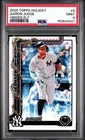 2025 Topps Holiday Aaron Judge SSP HIDDEN ELF Insert Card #HE-8!  PSA 9!