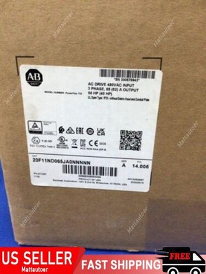 New Sealed Allen-Bradley 20F11ND065JA0NNNNN 753 AC Drive,Air Cooled,Filtered