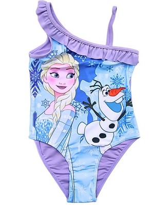 Badeanzug Disney Frozen  - Mädchen Schwimmanzug Elsa & Olaf Gr.98 -128 cm  