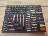 Werkzeugeinlage SteckschlüSselsatz 80-Teilig Werkzeugeinlage Modul