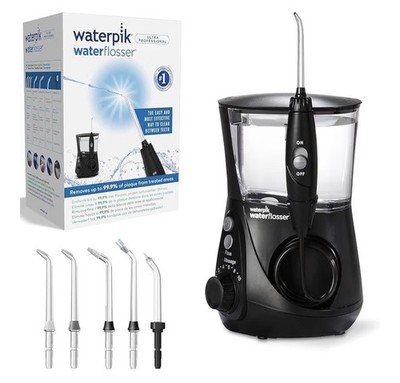 Waterpik Ultra Professional Zahnseide 10 Druckstufen mit 5 Spitzen WP662