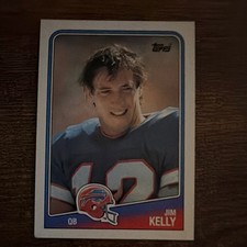 Jim Kelly 1988 Topps #221 Buffalo Bills Football NFL Base Set