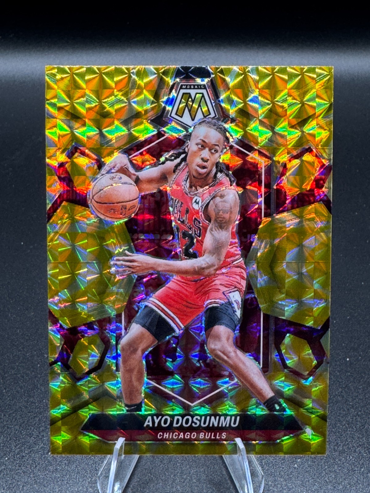 2023-24 Panini Mosaic - Ayo Dosunmu #68