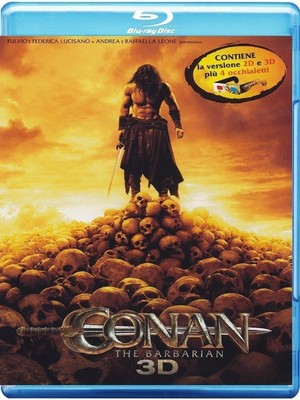 Blu-ray - Conan The Barbarian (3D) (Blu-ray + Brille) 2011 - Rai Cinema 