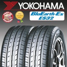 Image of X2 195 65 15 YOKOHAMA BLUEARTH ES32 TOP QUALITY NEW TYRES 195/65R15 91H