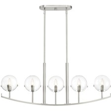 Designers Fountain 93838-SP Spyglass Chandelier Satin Platinum