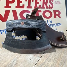 Ulu Knife, Silver Blade, Plain Edge, Sheath Included, Everyday Carry, 6in Blade