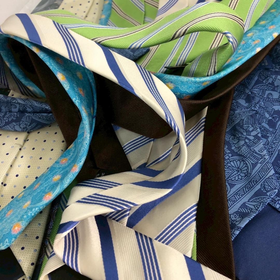 Brand Ties Bulk Set Lot  HERMES and Others Silk Mens Fashion Accessories   B thumbnail 3
