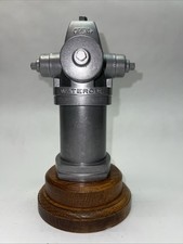 Waterous Desktop Metal Fire Hydrant on Wood Base 8 1/4  Tall