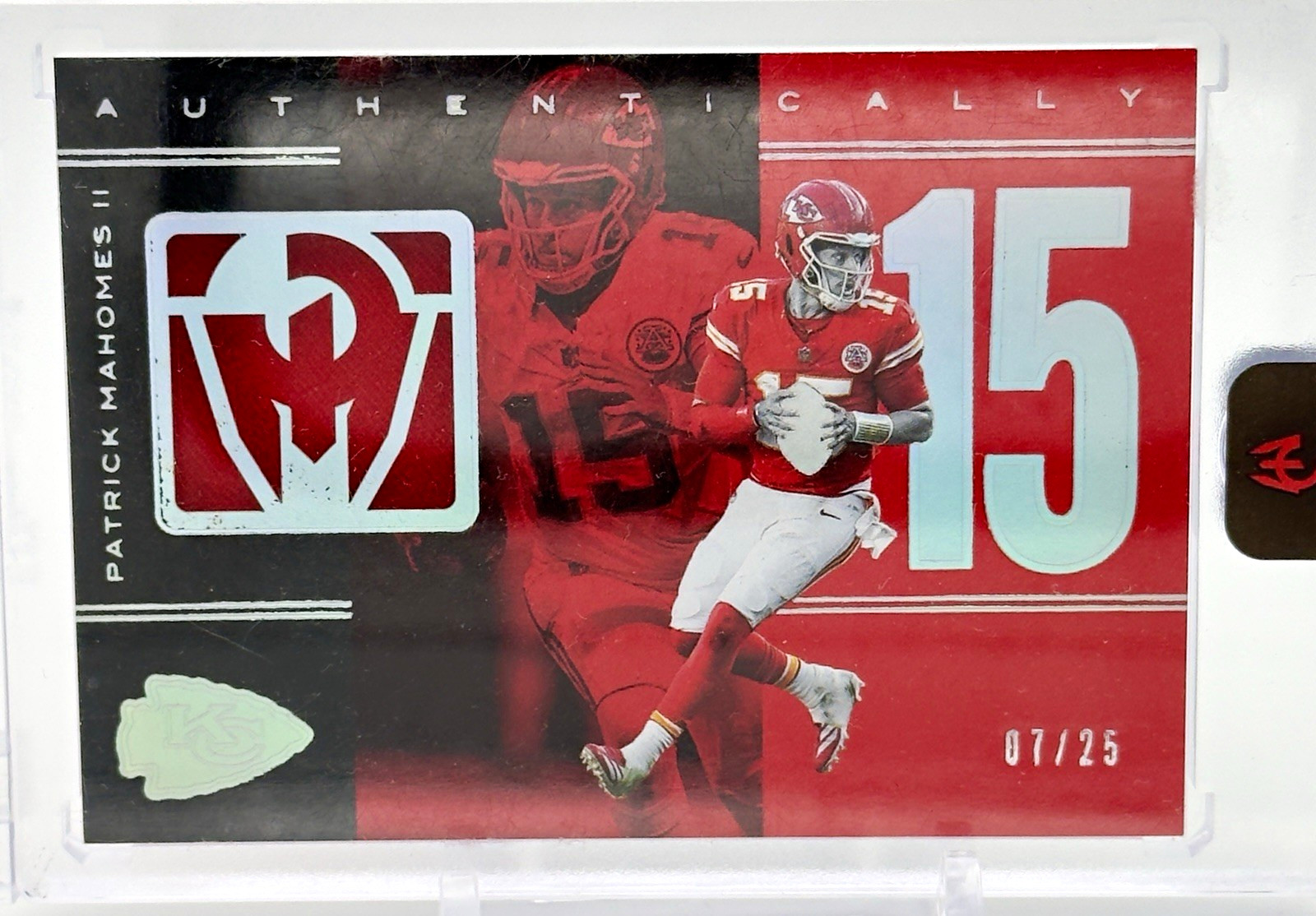 2025 Panini Patrick Mahomes II Authentically Mahomes II LJ-2 /25 Chiefs
