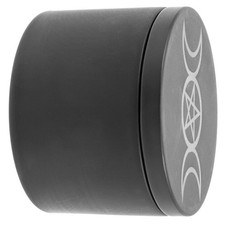 Tinplate Round Container Moon Pattern Small Loose Tea Jar Candle Jar cookie box