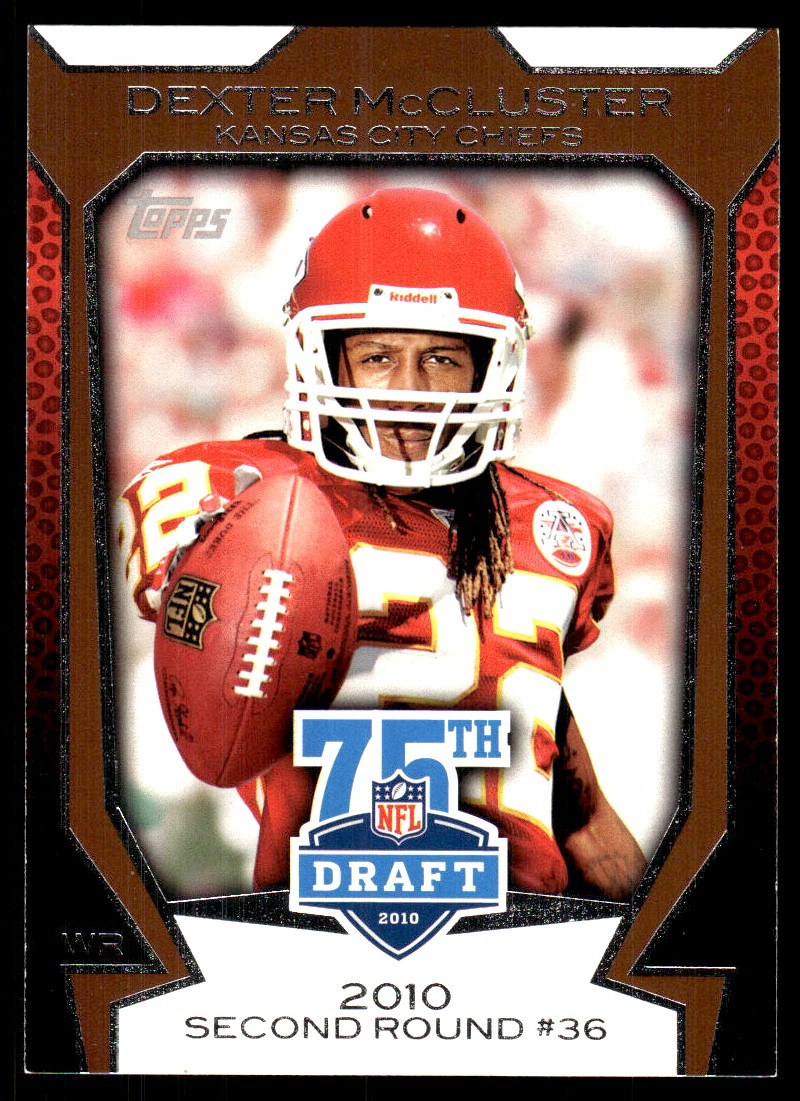 Dexter McCluster Topps Draft 75th Anniversary #5 Base