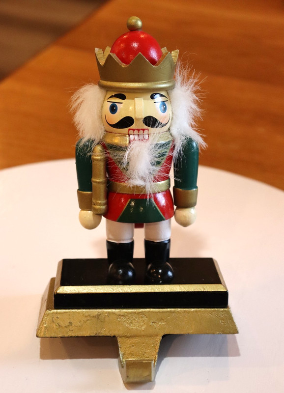 Christmas Nutcracker Stocking Hanger