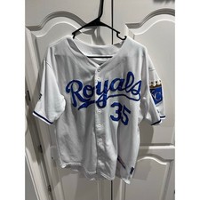 Kansas City Royals Eric Hosmer #35 Majestic Authentic 2014 World Series Jersey