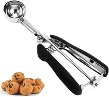 Cookie Scoop, Ice Cream Scoop, 1Tbsp/15 Ml/0.5Oz Cookie Scoops for Baking, 18/8 