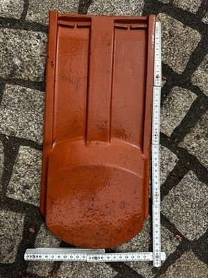 Biberschwanz Flachlüfter Lüfterziegel Ziegel rot