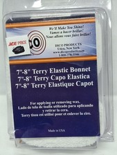 DICO 8 Inch Terry Cloth Polishing Bonnet For ...
