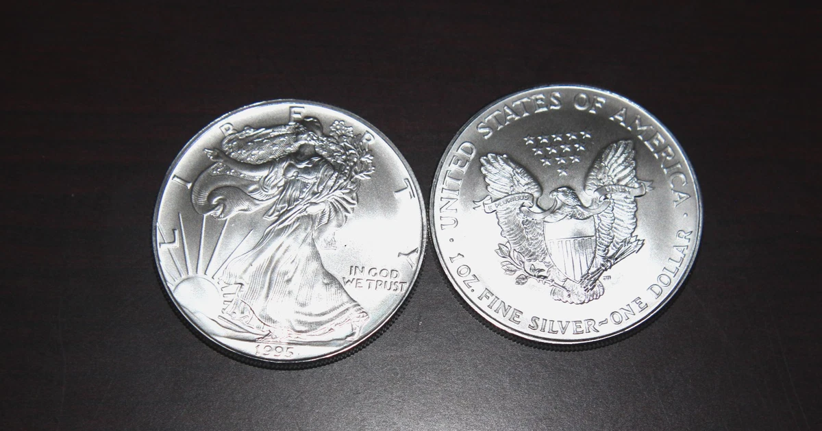 American Eagle Uncertified 1995 Silver Bullion Coins for sale | eBay