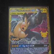 Pikachu & Zekrom GX 33/181 30th Celebration Classic Collection Holo Pokemon on eBay
