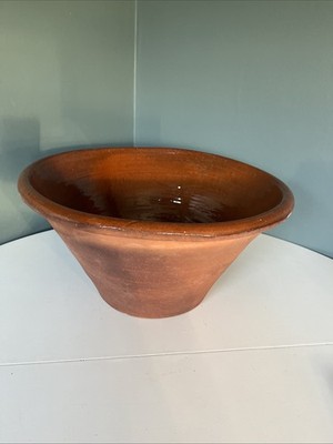 Antike große Pancheon Teig Milchschale Bauernküche 19. Jh. 51 cm Durchmesser