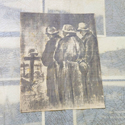 Fotoalbum Reise Frankreich 1942 Paris Versailles Rouen Dijon S/W beschriftet