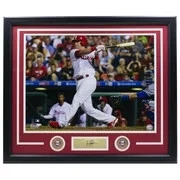 Rhys Hoskins Framed 16x20 Phillies Baseball Photo w/ Laser Engraved Signature - Image 2 of 4